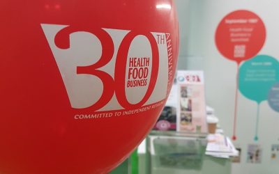 30 years of Health Food Business magazine