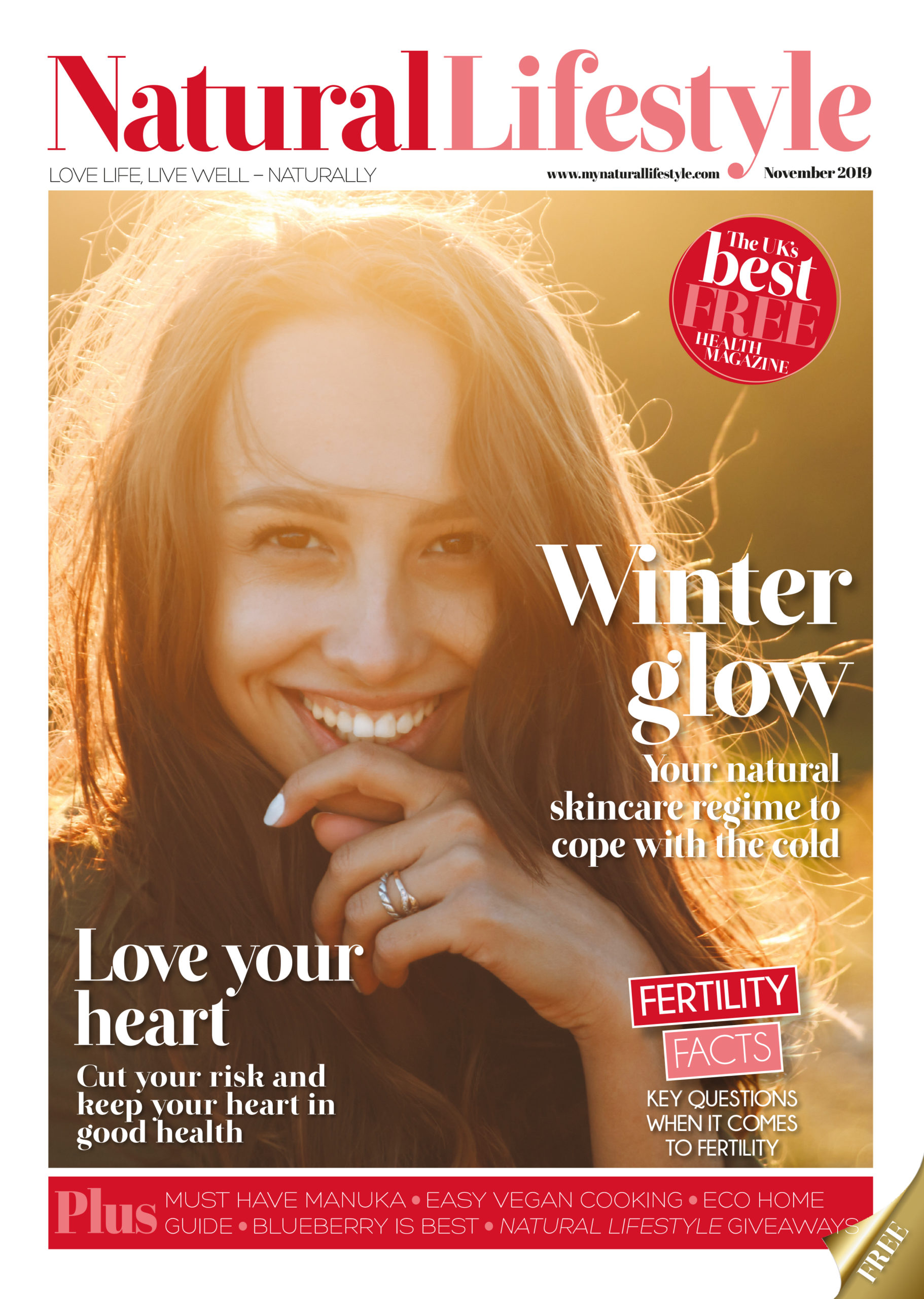 Natural Lifestyle Magazine Subscription two Years 12 Issues Target 